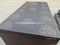 Brown film faced plywood with Crown brand