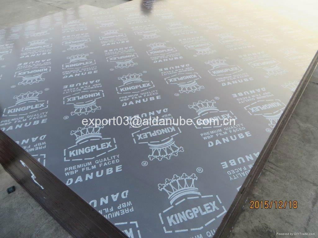 Brown film faced plywood with Kingplex brand 5