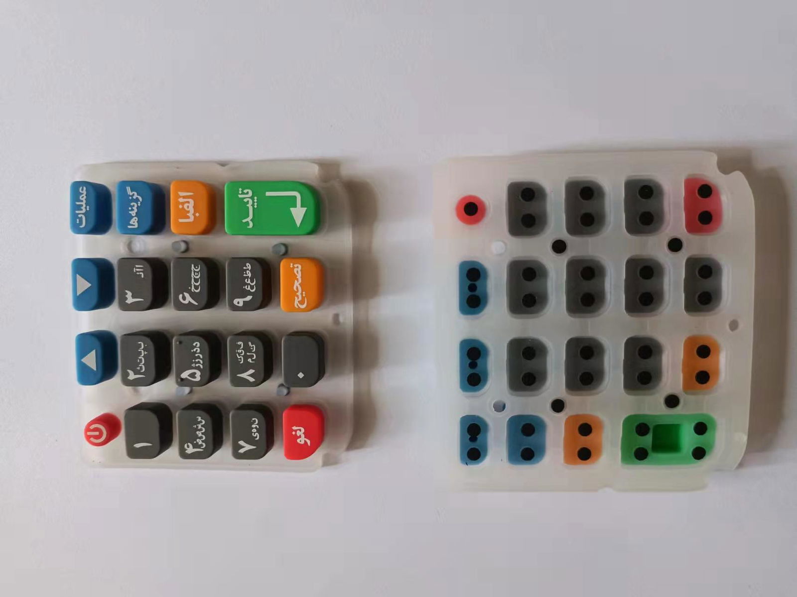 soft Keypad Silicone Rubber Keyboard  for PAX S80