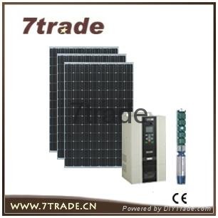 5.5HP solar power irrigation system no need battery 