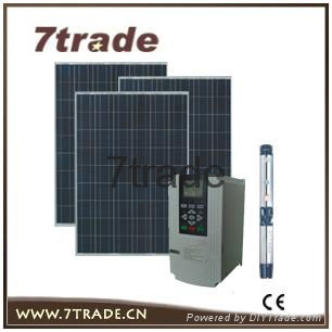 5.5HP solar power irrigation system no need battery  2