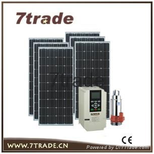 5.5HP Solar water pump MPPT controller system for city fountain