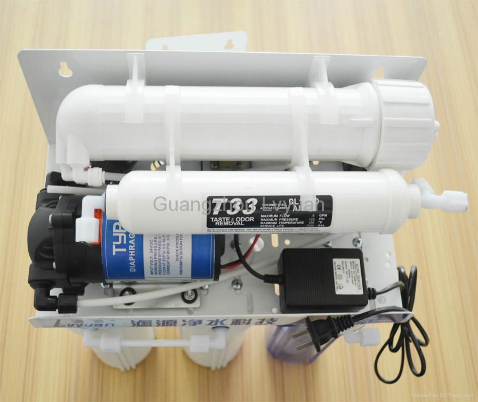 Home use undersink water purifier machine with five stages 2