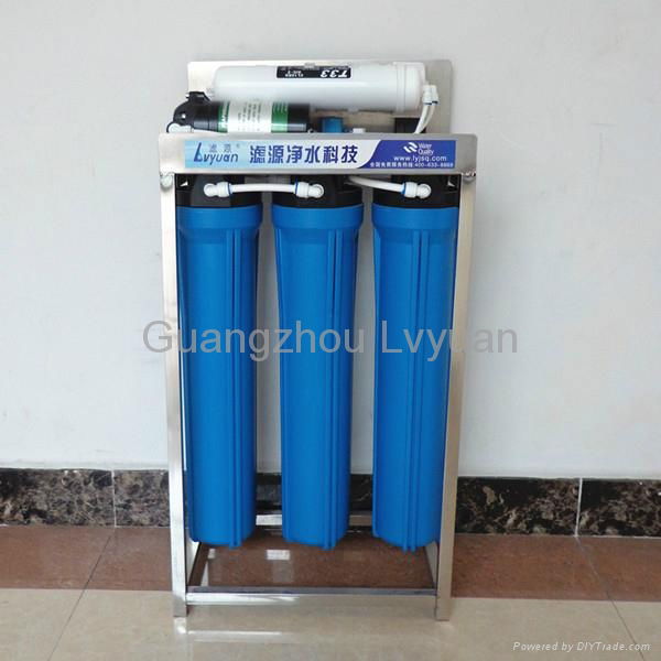 stainless steel commercial RO water purifier with 200G 300G 400G 600G and 800G 4