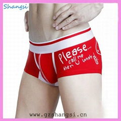 Eco-Friendly cotton summer underwear men