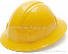 Full Brim Style 4 Point Ratchet Suspension Hard Hat