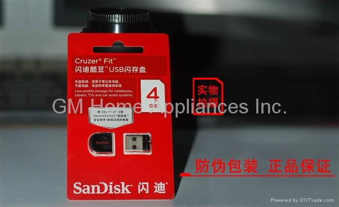 SanDisk Cruzer Fit 4 GB USB Flash Drive 5