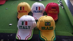 100% cotton heavy brushed sports baseball promotion cap imprint embroidery logo