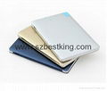 Custom Logo Aluminum Case Card Design 2500mAh Power Bank 2