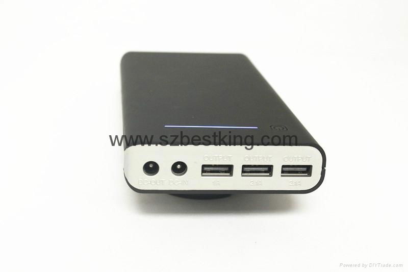 15600mAh Portable Laptop Power Bank 19V 4A 4