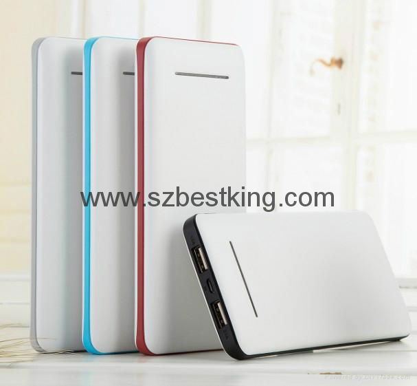 Fashionable Best Seller 12000mAh Power Bank with LED Lighting