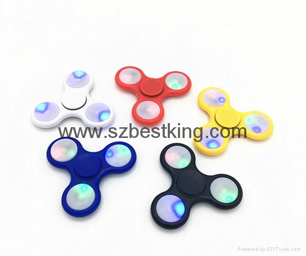 LED Light Fidget Spinner with Switch Fidget Spinner Toy,