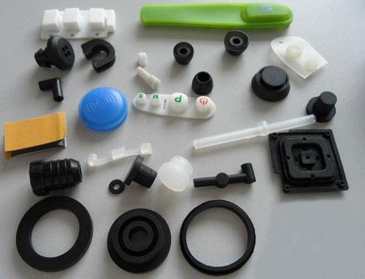 Customized Molded CR Rubber Products Rubber Parts For Industrial Usage