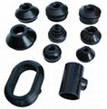 Customized Molded CR Rubber Products Rubber Parts For Industrial Usage 2