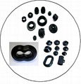 Customized Molded NR Rubber Products Rubber Parts For Industrial Usage 1