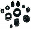 Customized Molded SI Rubber Products Rubber Parts 1