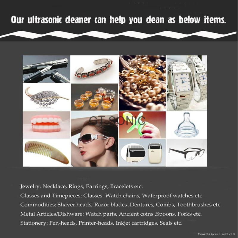 Ultrasonic Cleaner Home Supplies Digital Display Timer Adjustable 5
