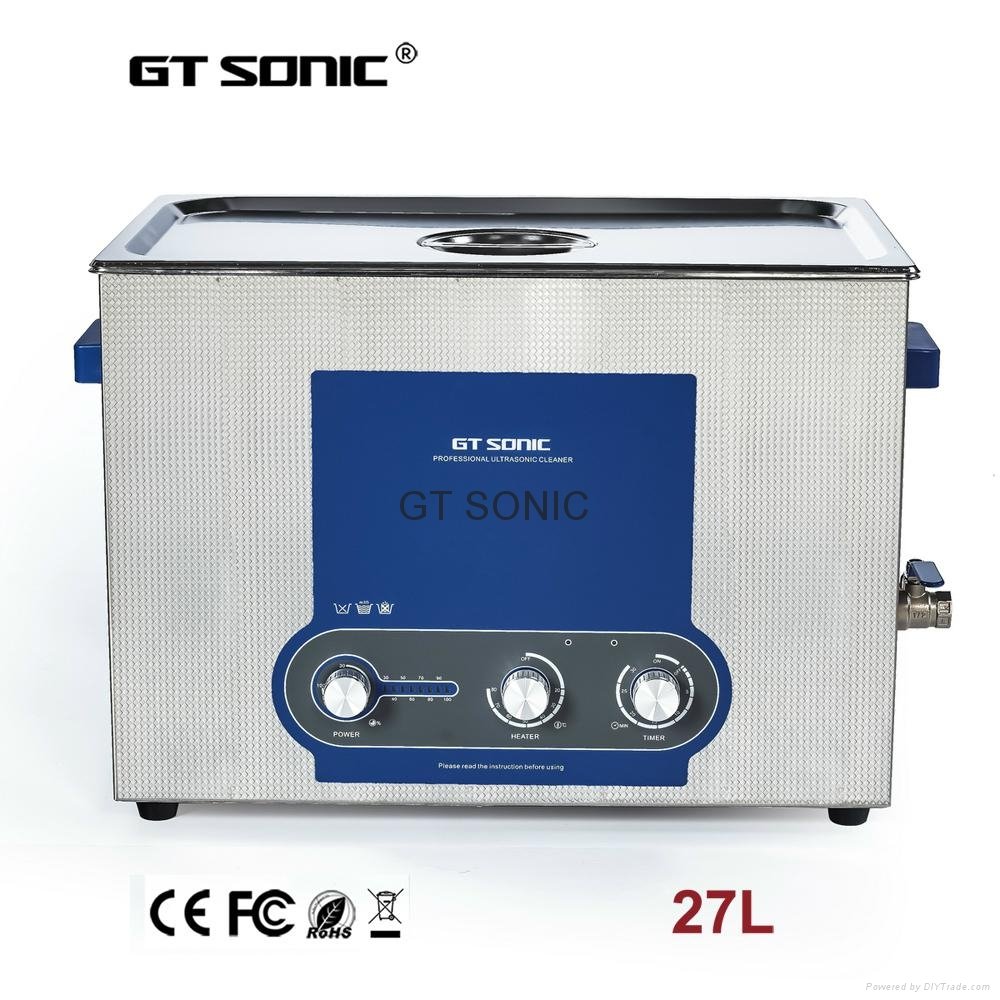 27L Ultrasonic Cleaner with Adjustable Power for Blind Spots