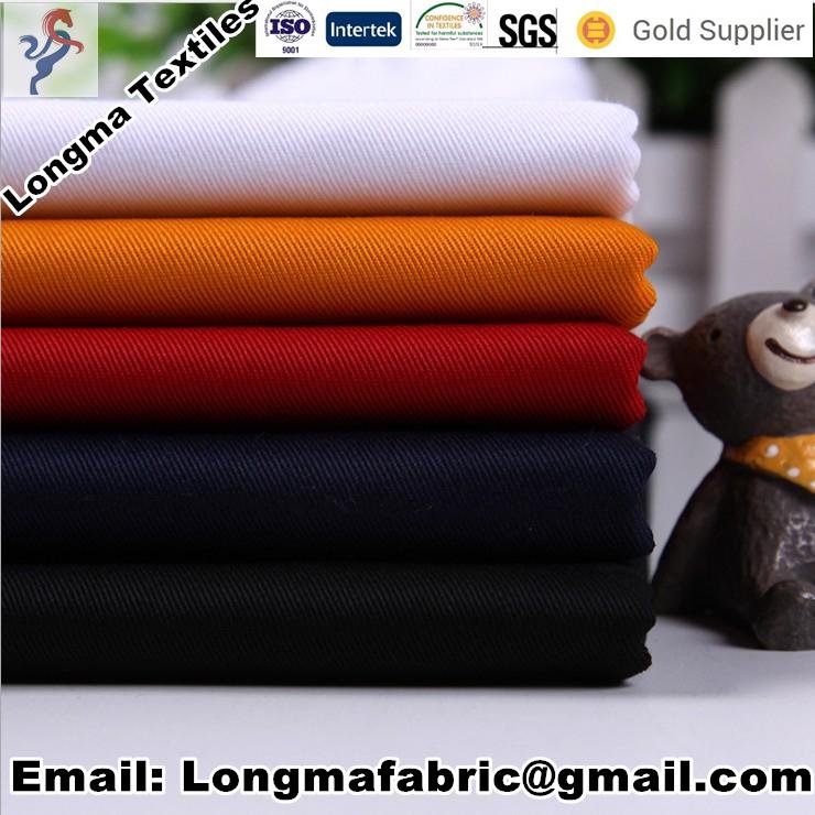 T/C80/20 21X21 108X58 58"/59" Twill dyeing fabric 3