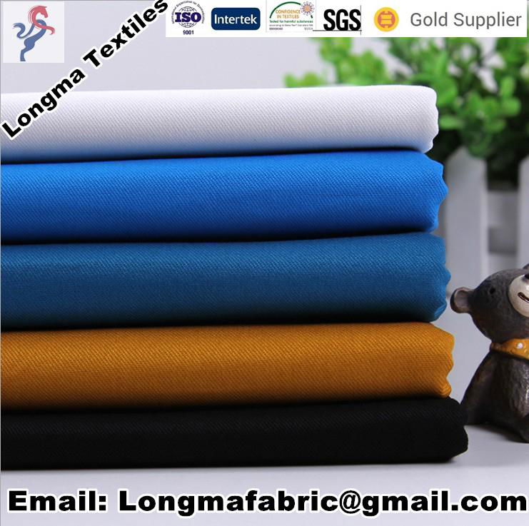 100% polyester T/T21X21 108X58 63" Twill dyeing fabric  2