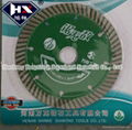 114mm turbo diamond saw blade for stone