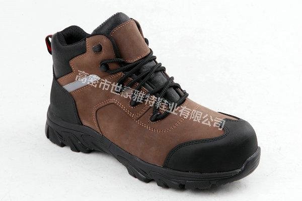 PU injection outsole Cheap men industrial work safety shoes