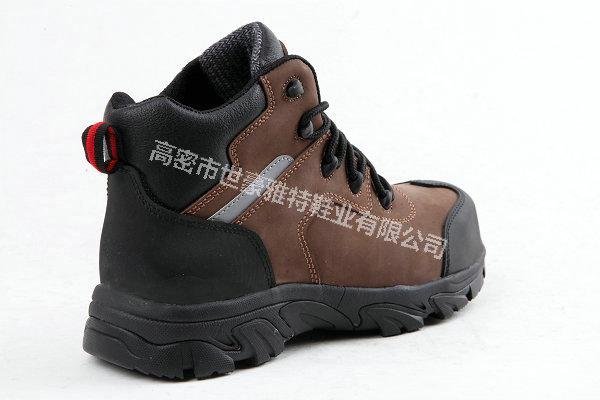 PU injection outsole Cheap men industrial work safety shoes 2