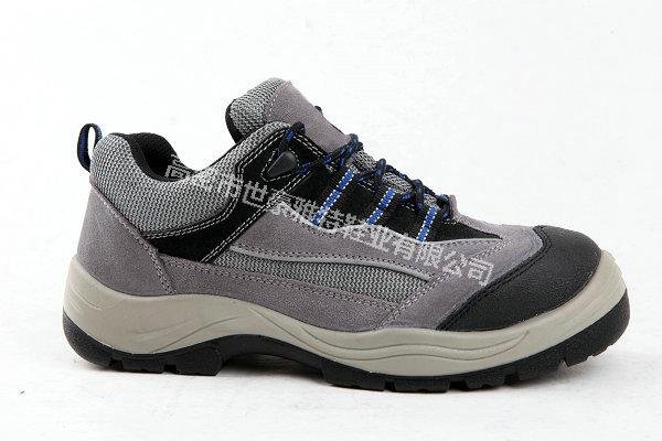 PU injection outsole Cheap men industrial work safety shoes 5
