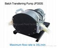 Batch transferring peristaltic pump