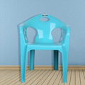 Hot selling leisure outdoor plastic chair 3