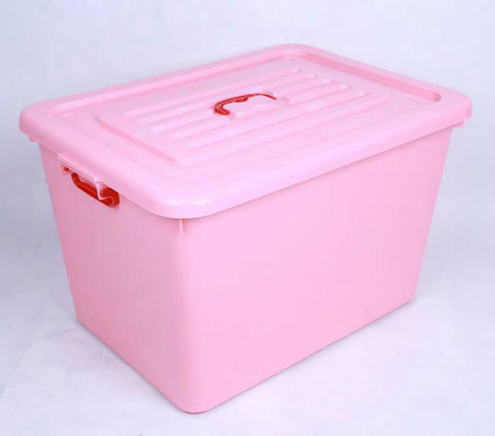 Multifunctional household plastic storage box 3