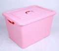 Multifunctional household plastic storage box 3