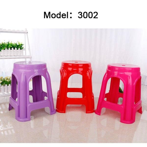 Wholesale high quality stackable plastic stool 2