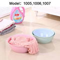 Food grade plastic baby wash basin 3