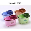 High quality household plastic mop bucket 1