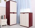 New style household plastic wardrobe 1