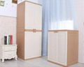 New style household plastic wardrobe 2