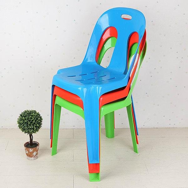 Factory price high quality PP plastic chair 3