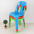 Factory price high quality PP plastic chair 3