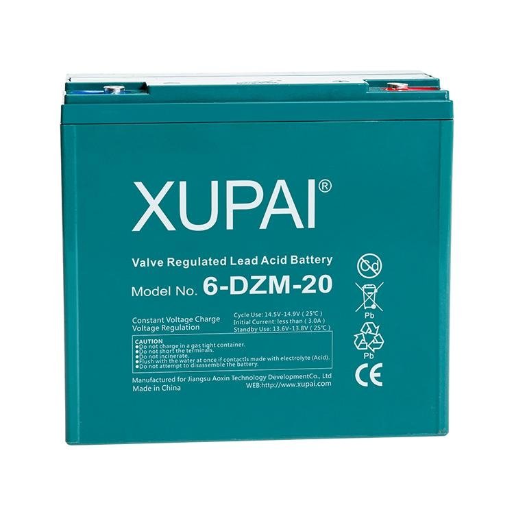 Electric Bike Rechargeable Battery 6-dzm-20 12v 20ah 