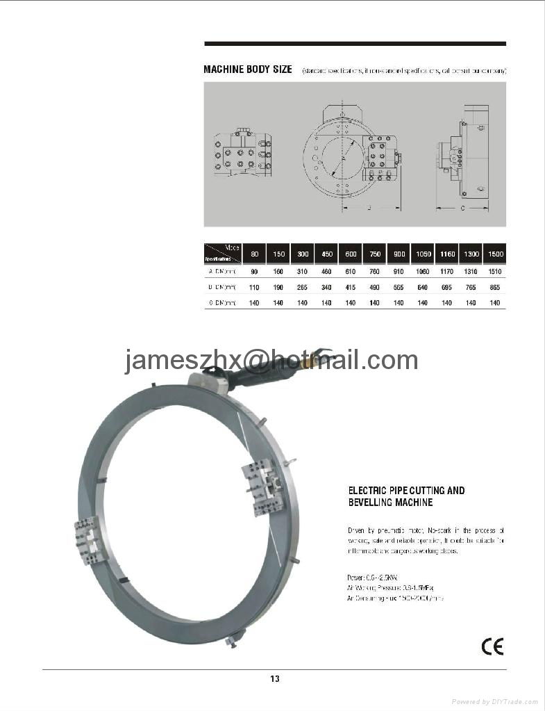 Orbit-type Pipe Cutting & Beveling Machine 2