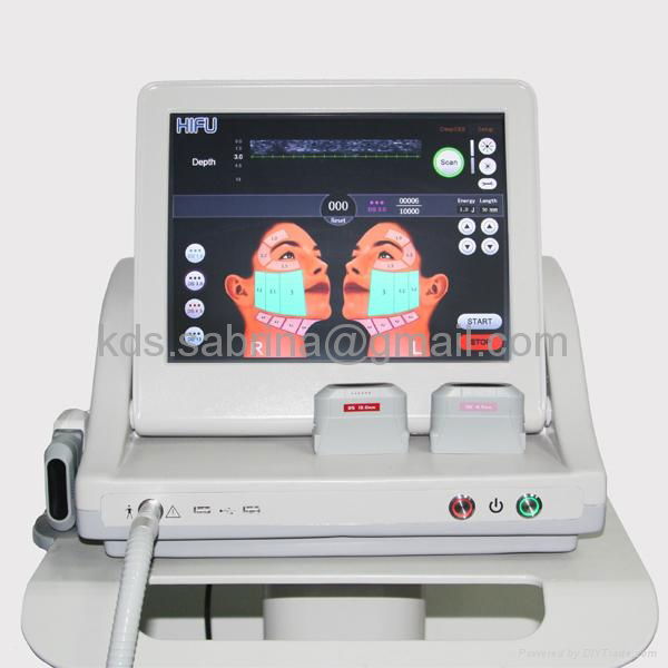 HIFU facial lifting High Intensity Focused Ultrasound machine 3