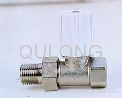 Brass Radiator valve angle valve stright valve for copper pipe