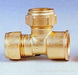 Brass pipe fitting male 4