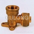 Tee female elbow male for pipe fitting 1