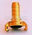 Brass quick fitting  Tee female for pipe   5