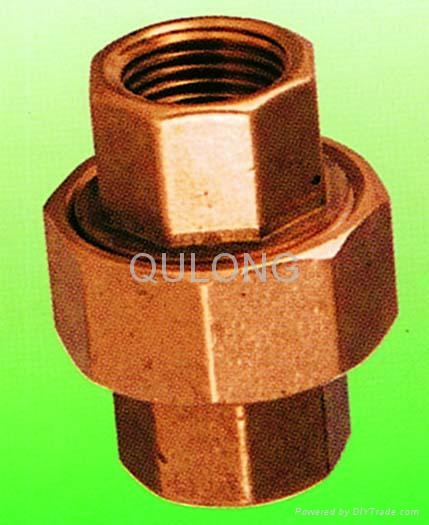 TEE FEMALE CONNECTOR CROSS ELBOW NUT 3