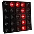 25pcs x 30W 3 in1 RGB Color LED Matrix Light for Stage Background