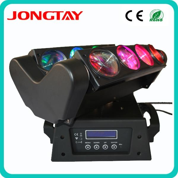  8*10W RGBW 4in1 led beam spider moving head disco light  1