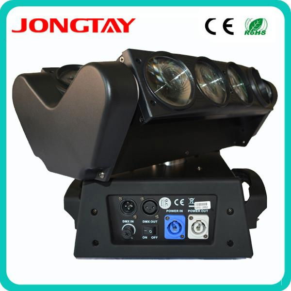  8*10W RGBW 4in1 led beam spider moving head disco light  4